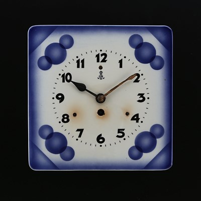 Lot 889 - A GB Ceramic Wall Clock