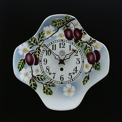 Lot 898 - A Junghans Ceramic Wall Clock