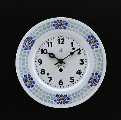 Lot 899 - A GB Ceramic Wall Clock