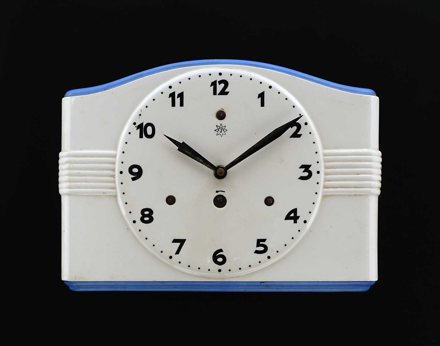 Lot 901 - A Junghans Ceramic Wall Clock