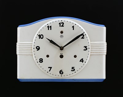 Lot 901 - A Junghans Ceramic Wall Clock