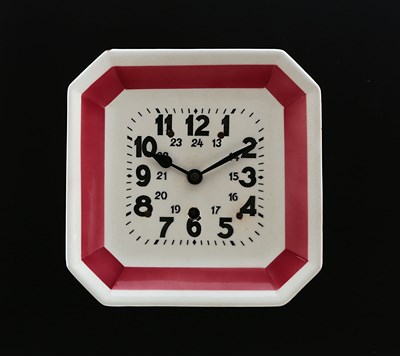 Lot 906 - A Ceramic Wall Clock