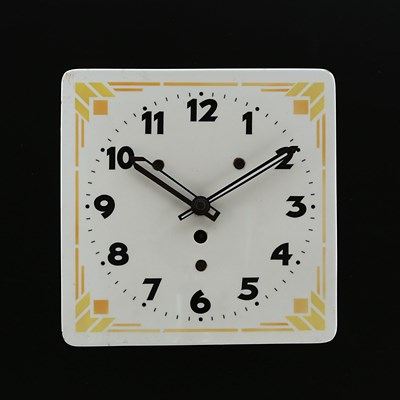 Lot 910 - A  Ceramic Wall Clock