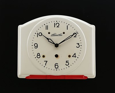 Lot 961 - A Schlenker Söhne  Ceramic Wall Clock