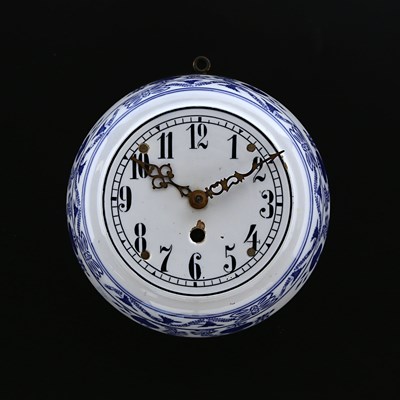 Lot 969 - A Ceramic Wall Clock