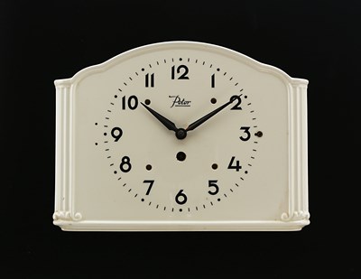 Lot 972 - A Peter Art Deco  Ceramic Wall Clock