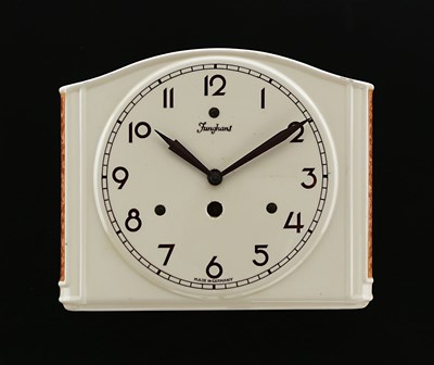 Lot 974 - A Junghans  Vintage Ceramic Wall Clock