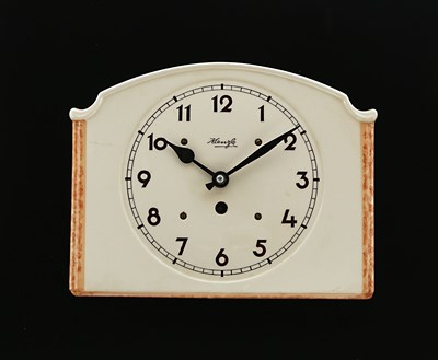 Lot 978 - A Kienzle Art Deco  Ceramic Wall Clock