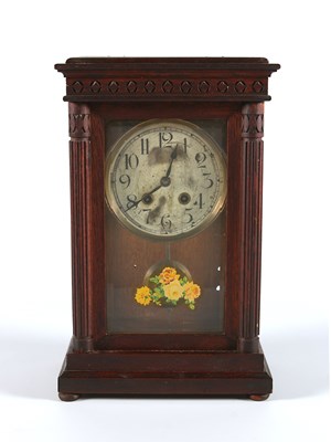 Lot 798 - A Wooden Pendulum Wall Clock