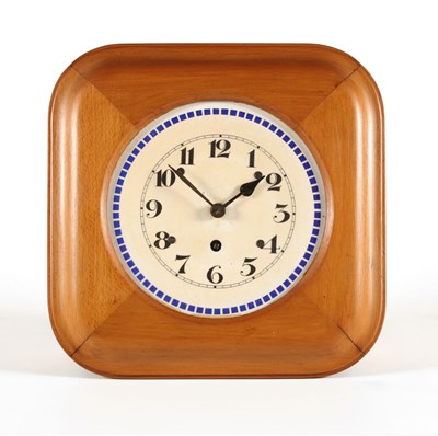 Lot 841 - A Wooden Wall Clock