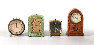 Lot 843 - Four Various Mantel Clocks