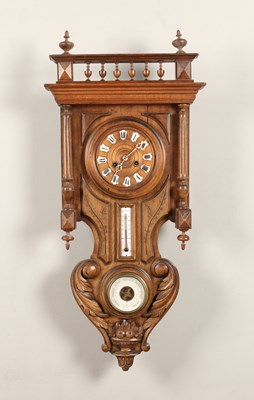 Lot 168 - A French Weather Station Clock