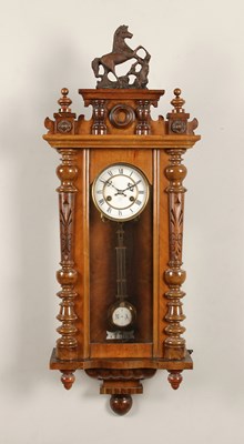 Lot 777 - A Late 19th Century German Regulator Clock