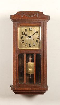 Lot 782 - A Mauthe Regulator Wall Clock