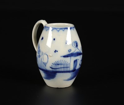 Lot 77 - 18th Century British Blue and White Porcelain Jug