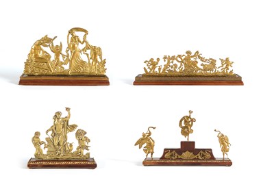 Lot 175 - A Group of Seven French Empire Ormolu Furniture Mounts