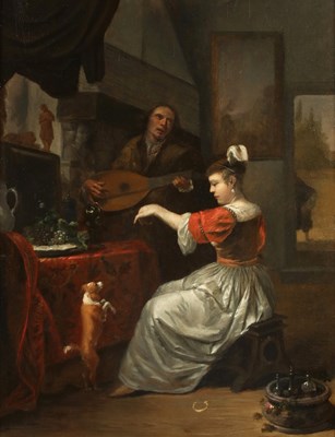 Lot 89 - 18th Century Follower of Gabriël Metsu