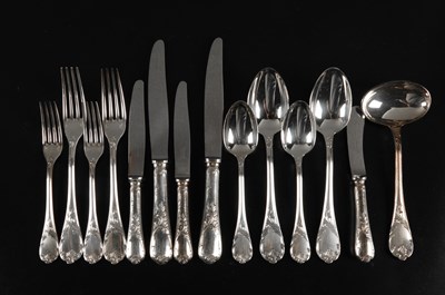 Lot 64 - Large Cutlery Set Christoffel, 173 dlg.