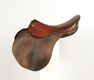 Lot 559 - Leather Barnsby saddle