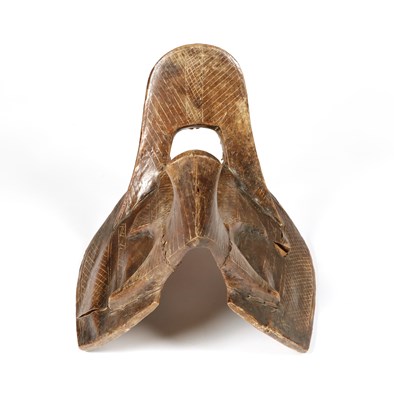 Lot 634 - Northern Plains Comanche rawhide horse saddle