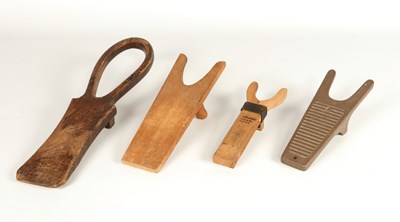 Lot 656 - Four various boot jacks