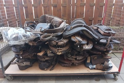 Lot 721 - Big lot of various horse harnesses