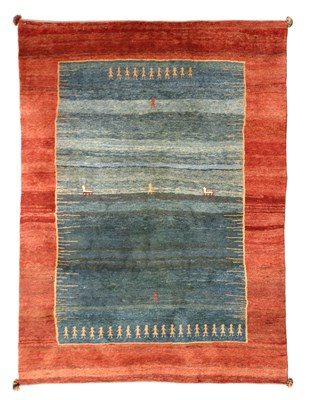 Lot 352 - Art Deco Kashkuli Gabbeh Carpet