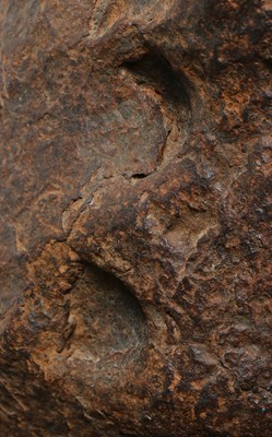 Lot 1 - GIBEON METEORITE — NATURAL SCULPTURE FROM OUTER SPACE
