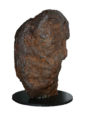 Lot 1 - GIBEON METEORITE — NATURAL SCULPTURE FROM OUTER SPACE