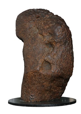 Lot 1 - GIBEON METEORITE — NATURAL SCULPTURE FROM OUTER SPACE