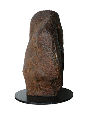 Lot 1 - GIBEON METEORITE — NATURAL SCULPTURE FROM OUTER SPACE