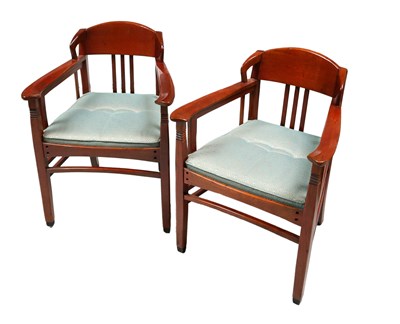 Lot 236 - Two Art Nouveau Schuitema Armchairs