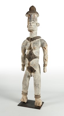 Lot 257 - A Very Rare Urhobo Female Shrine Figure, Nigeria