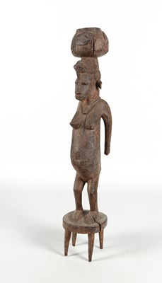 Lot 256 - Yoruba Female Bowl Bearer