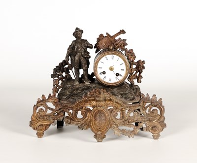 Lot 1004 - Antique Mantel Clock