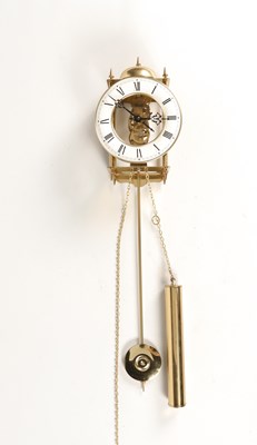 Lot 1022 - Hermle Skeleton clock