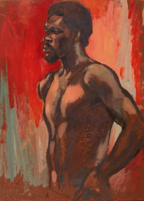 Lot 1072 - Teun van der Veen Zwolle (1901_1991) - Nude of a man