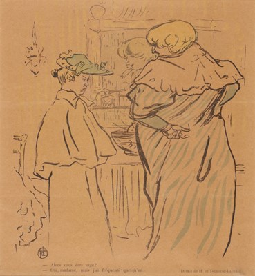 Lot 147 - Litho Henry Toulouse Lautrec