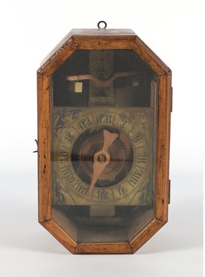 Lot 1101 - Antique wall clock