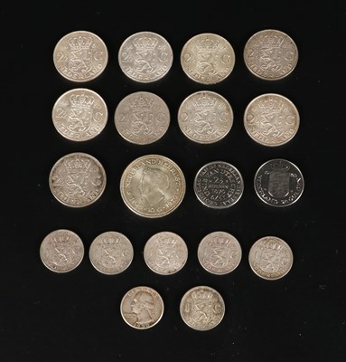 Lot 60 - Lot Zilver Guldens en Rijksdaalders