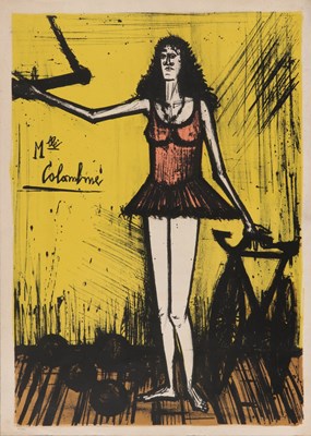 Lot 143 - Bernard Buffet (1928-1999) - Mademoiselle Columbine 1968