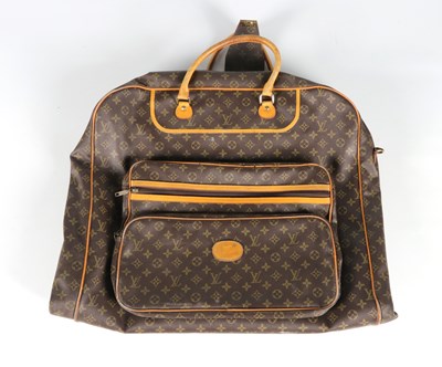 Lot 1261 - 'Louis Vuitton' Garment bag (Replica)