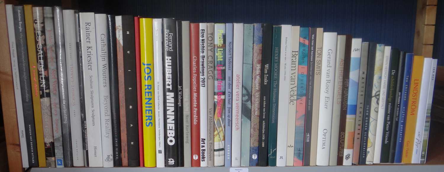Lot 4 - Lot met 43 Kunst Monografieën