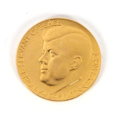 Lot 314 - Gouden munt, John F. Kennedy 1963