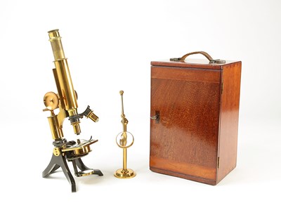 Lot 79 - A British Monocular Compound Microscope, ca 1890.