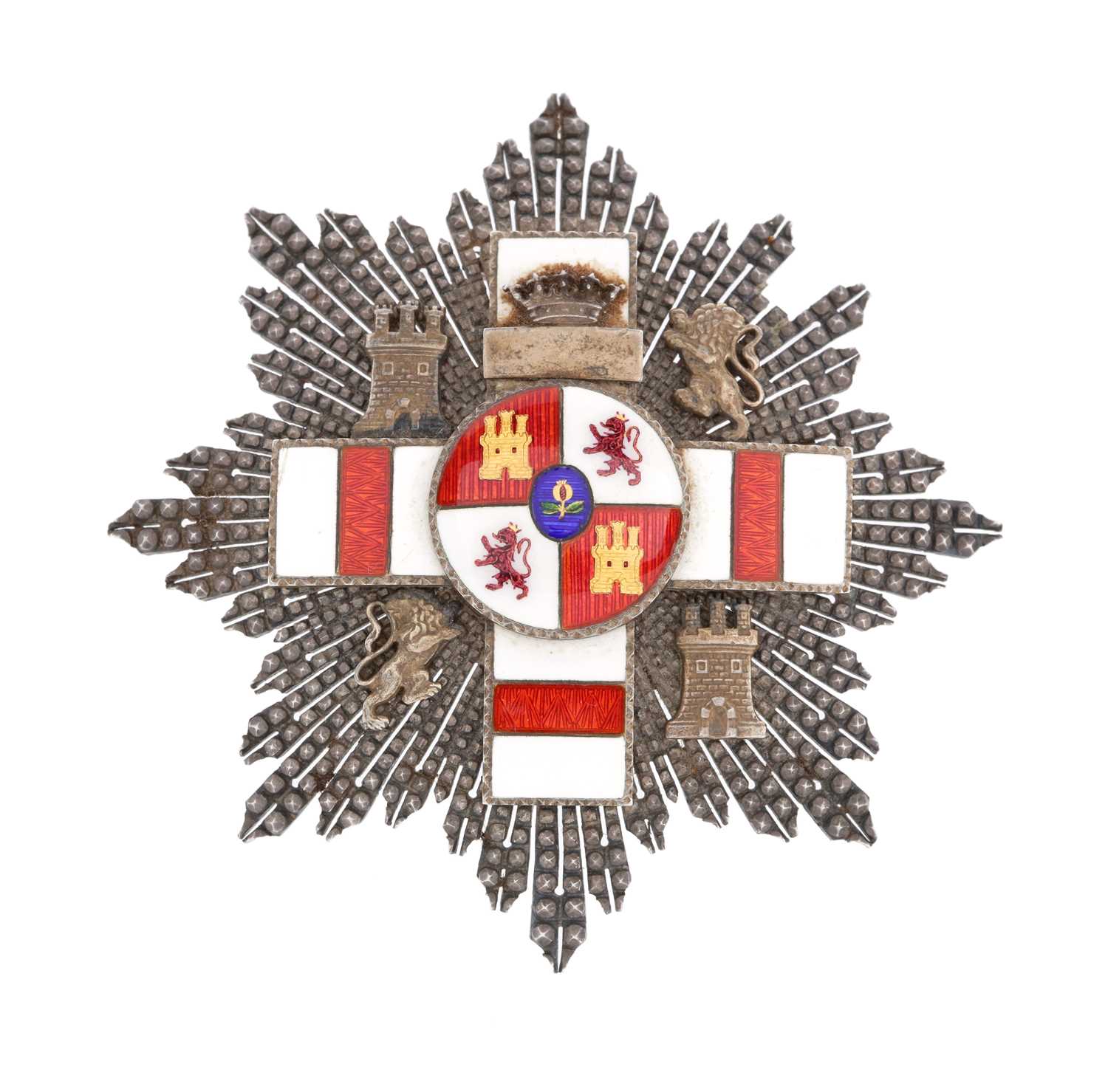 Lot 170 - SPANISH GRAND CROSS 3RD CLASS, FOR GENERALS.