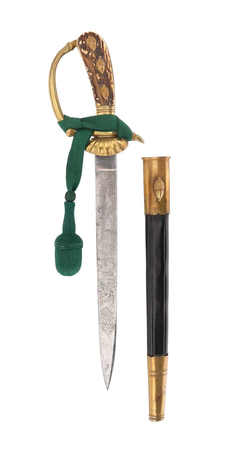 Lot 112 - A GERMAN HUNTING HANGER, CIRCA 1935