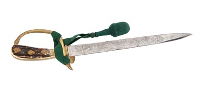 Lot 112 - A GERMAN HUNTING HANGER, CIRCA 1935