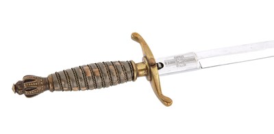 Lot 116 - ROYAL YUGOSLAVIAN ARMY OFFICER DAGGER, MOD. 1939