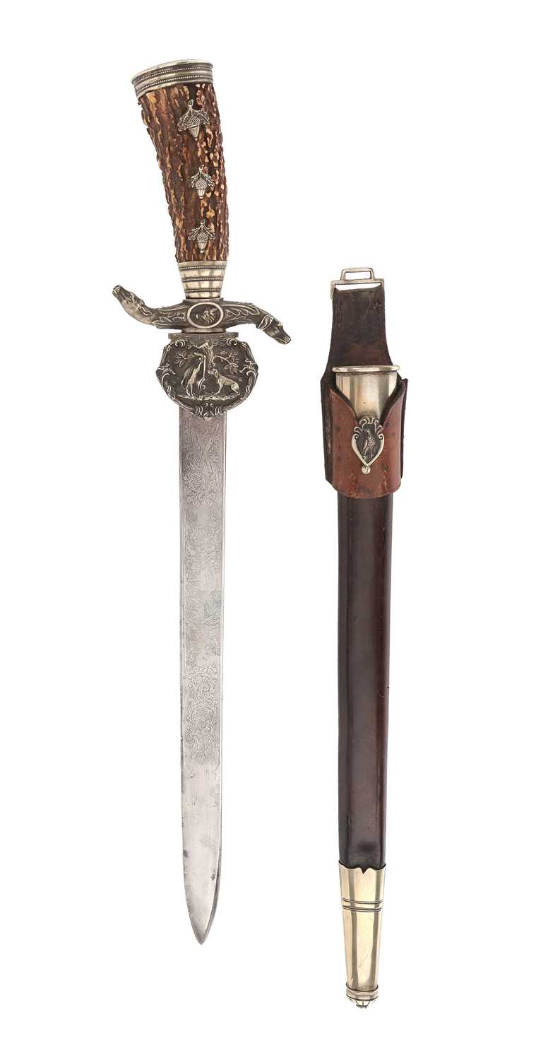 Lot 77 - GERMAN IMPERIAL HUNTING HANGER